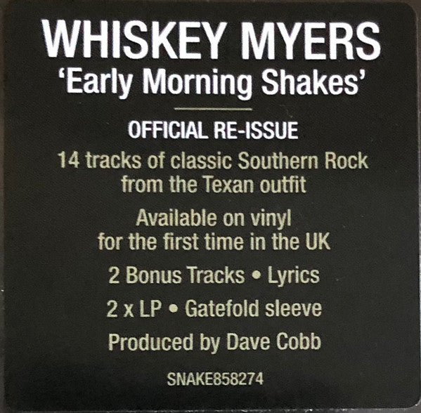 Early Morning Shakes – Vinilo LP De Country Texano Con Producción De Dave Cobb, 12 Canciones Que Mezclan Emoción Y Energía