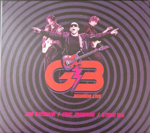 G3 :  Joe Satriani, Steve Vai, Eric Johnson  "G3 Reunion Live" 2 CD