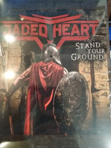 Jaded Heart "Stand Your Ground" limited boxset (CD digipack +T.Shirt XL + carte avec autographes + patch)