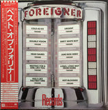 Foreigner "Records" LP Japan without OBI with liner