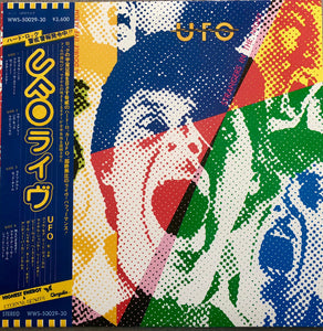 UFO :  "Strangers In The Night" 2 LP Japan édition with OBI and liner