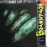 Whitesnake "Live At Hammersmith" LP without OBI with liner