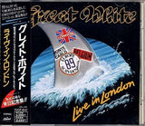 Great White "Live In London" CD japan without OBI