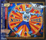 Aerosmith "Nine Lives = ナイン・ライヴズ" CD édition Japan with OBI