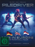 Piledriver : "Live In Europe - The ROCKWALL-Tour" 3 CD + Blu Ray + DVD