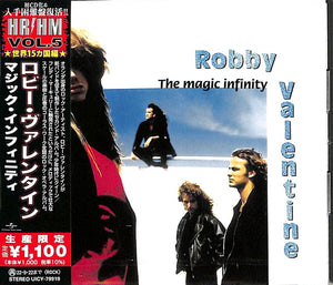 Robby Valentine "The Magic Infinity" CD Japan with OBI