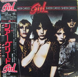 Girl  "Sheer Greed " LP Japan without OBI