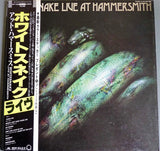 Whitesnake "Live At Hammersmith" LP without OBI with liner
