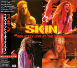 Skin : "Absolutely Live At The Borderline" CD Japan édition with OBI