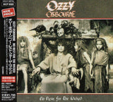 Ozzy Osbourne "No Rest For The Wicked" CD Japan édition with OBI