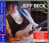 Jeff Beck "Live And Exclusive From The Grammy Museum" CD Japan édition with OBI