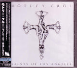 Mötley Crüe "Saints Of Los Angeles" CD Japan with OBI scelled