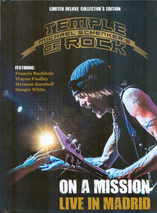 Michael Schenker's Temple Of Rock "On A Mission - Live In Madrid" 2 CD + 2 BLU RAY