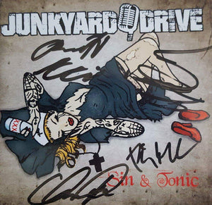 Junkyard Drive "Sin & Tonic" (CD not signed)