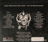 Motörhead "Better Motörhead Than Dead - Live At Hammersmith" 2 CD