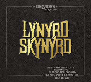 Lynyrd Skynyrd "Live In Atlantic City" CD + B RAY