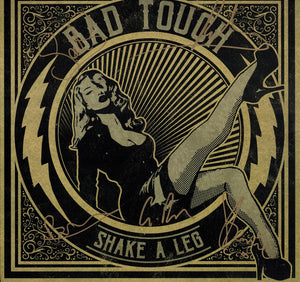 Bad Touch : "Shake A Leg" LP signé par le groupe