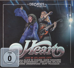 Heart "Live In Atlantic City"CD + Blu Ray