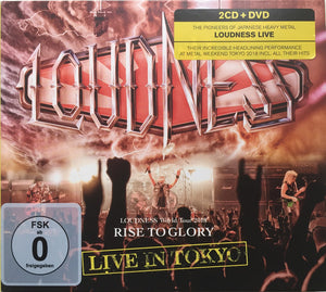 Loudness : "Loudness World Tour 2018 Rise To Glory Live In Tokyo" 2 CD + DVD