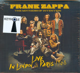 Frank Zappa, Mothers, The "Live In London & Paris 1968" 2 CD