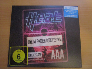 H.E.A.T "Live At Sweden Rock Festival" CD + Blu ray