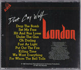 London : "Don't Cry Wolf"