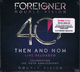 Foreigner "Double Vision: Then And Now Live.Reloaded" CD + DVD