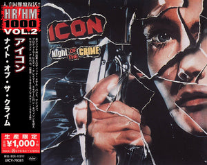 Icon  "Night Of The Crime = ナイト・オブ・ザ・クライム" édition japan with OBI