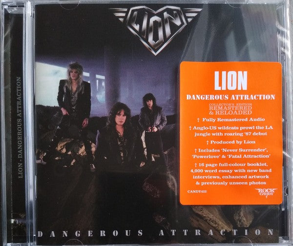 LION/DANGEROUS ATTRACTION SPECIAL EDITION 希少！ 帯付！ ライオン