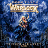 Doro / Warlock : "Triumph And Agony (Live)" cd + blu ray