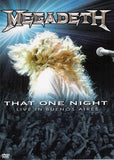 Megadeth "That One Night: Live In Buenos Aires"
