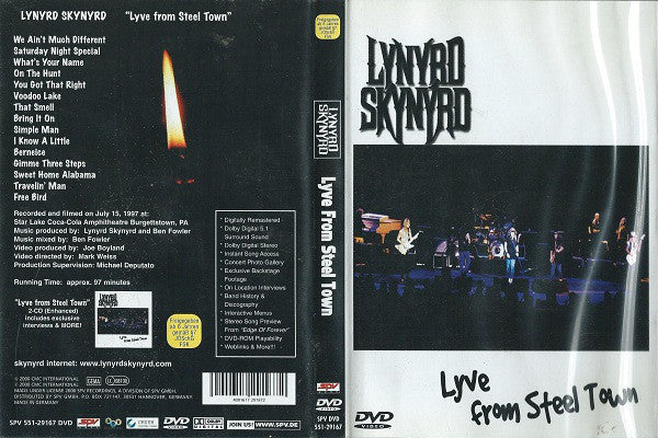 レーナード・スキナード Lyve DVD Lynyrd Skynyrd - Live From Austin
