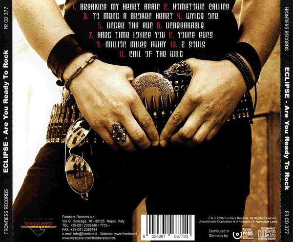 メロハー◇ECLIPSE/ARE YOU READY TO ROCK Are You Ready to Rock