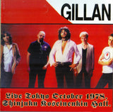 Gillan "Live Tokyo October 1978, Shinjuku Koseinenkin Hall"