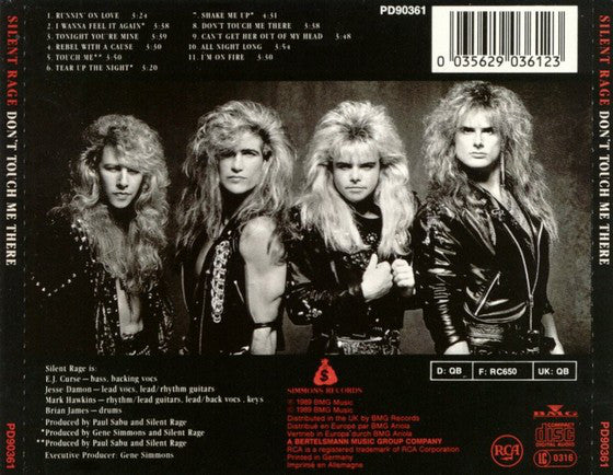 サイレント・レイジ☆SILENT RAGE//ドント・タッチ・ミー☆DON'T