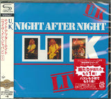 UK : "Night After Night" japan édition with OBI