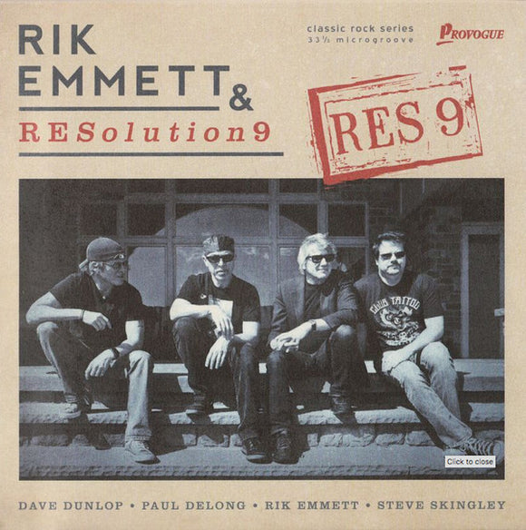 Rik Emmett & RESolution9 