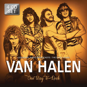 Van Halen "One Way To Rock" 4 CD