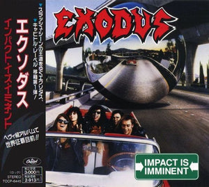 Exodus : "Impact Is Imminent" new japan édition HR/HM with OBI